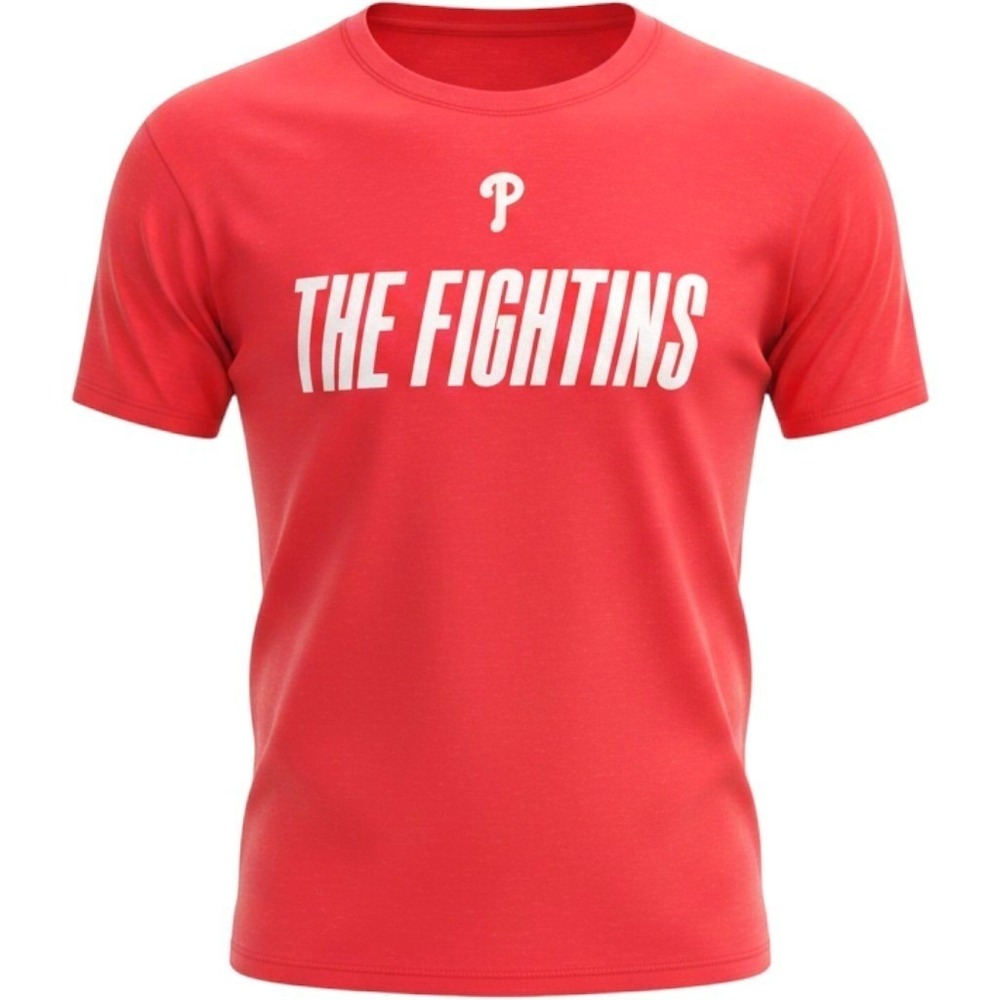 Philadelphia Phillies The Fightins Opening Night 2024 Red T-Shirt‎ Delta Adult M